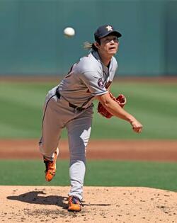 今井９奪三振、メジャー初勝利