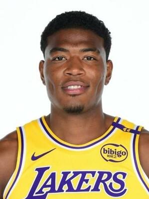 レーカーズの八村塁(NBAE提供・ゲッティ=共同)