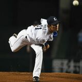 ＜８＞14日ロッテ戦・６回１失点　成長示しＭ点灯に貢献