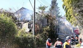 宇都宮で住宅全焼