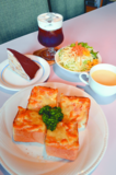かふぇあんでぃーぶ（足利）チーズタラコトーストランチ