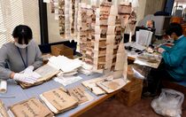 被災した小学校に助っ人