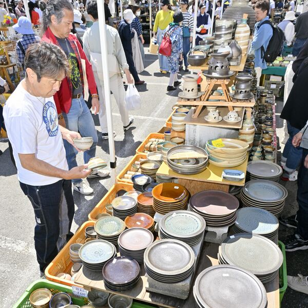 益子陶器市」東京・恵比寿ガーデンプレイスで9月に初開催 益子焼の