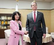 日米財務相が会談