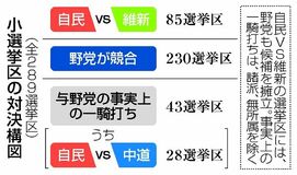 自、維８５選挙区で激突