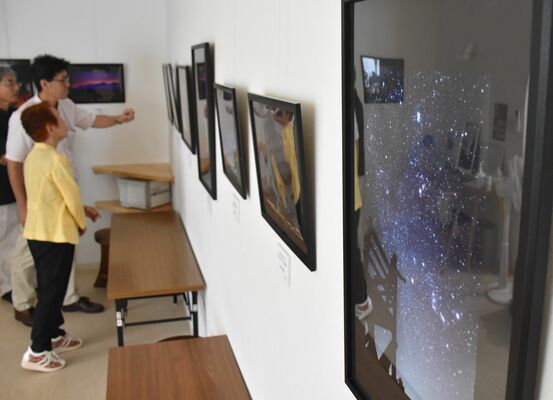 プレ企画として那須塩原市内で始まった写真展