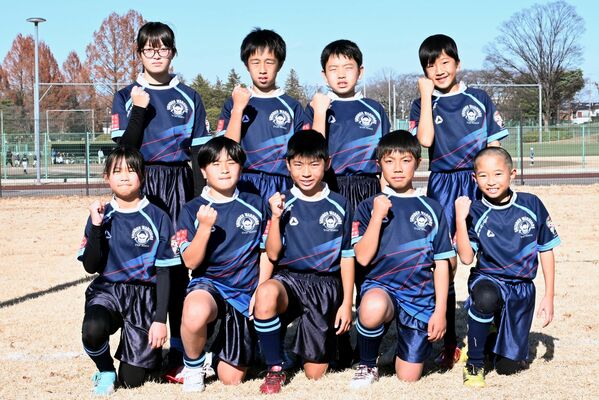 カテゴリＡ優勝の新田ウォーリアーズ