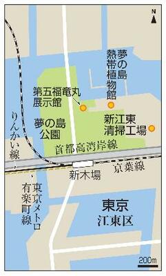 夢の島周辺