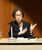 コスチュームジュエリーの歴史や魅力について講演する小瀧さん＝15日午後、宇都宮市長岡町