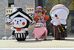 「さのまる」（右）に誕生日を祝ってもらった「とち介」（左）