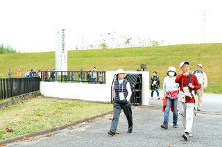 岡本頭首工へ