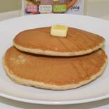 そば粉のパンケーキミックス　かましん一部店舗で販売