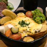 あつあつ、野菜たっぷり　焼きカレー　Cafe des Princess…