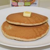 そば粉のパンケーキミックス　かましん一部店舗で販売