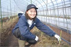 柳 未来さん 27歳  /　アスパラガス生産者 　JAはが野