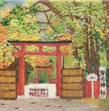小山市のポストカード「10×15の世界コン」　市長賞に台湾の芸術家　２月２日まで展示中