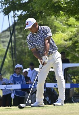 3アンダー、20位の崎山=イーストウッドCC15番