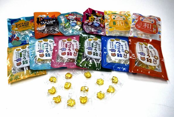 野州たかむらの「どうぶつべっこう飴」