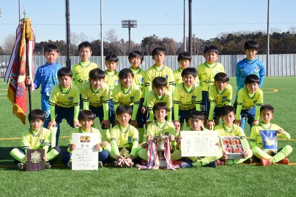 ＪＡ全農杯の部優勝の栃木ＳＣ