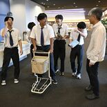 図書館カート「より使いやすく」　真岡工業高生が試作品作りへ