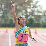 圧巻、全５区間で区間賞　文星女、隙なし４連覇　県高校駅伝