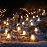 雪不足でライトアップイベント一部中止　日光の「湯西川温泉かまくら祭」　