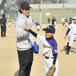 宇都宮でプロ野球選手が野球教室　栃木県内で自主トレ、WBC日本代表の松…