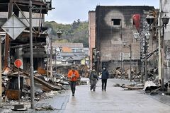 能登半島地震発生から２カ月　写真ルポ