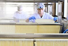 日光名物「湯波」作りが最盛期　湯気立ちこめる中、おせち料理向けに大忙し