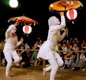 大分で伝統の姫島盆踊り