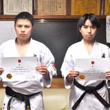 「世界一目指す」佐野の高校生２人が日本代表に　拳誠会館の大川さんと与那嶺さん　８月、韓国で空手道大会