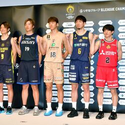 ブレックス比江島「新しい歴史を」　ＢリーグＣＳ控え８チームが会見