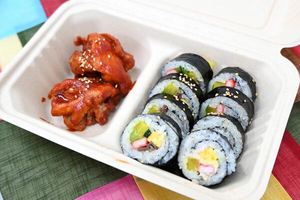 キンパ弁当