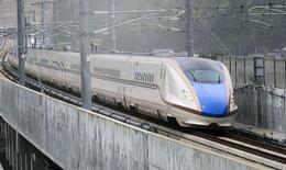 北陸新幹線、異常音で遅れ
