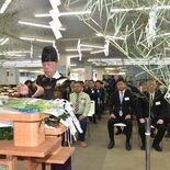 スキー場オープン前に安全祈願　那須塩原のハンターマウンテン塩原