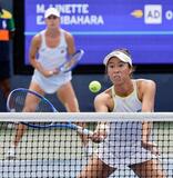 全米テニス、柴原組が２回戦へ