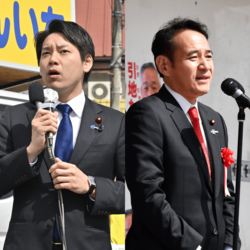 大田原市長選は衆院栃木3区「代理戦争」の様相　現職支援の渡辺氏、新人支援の簗氏は候補者出陣式で何を訴えた？
