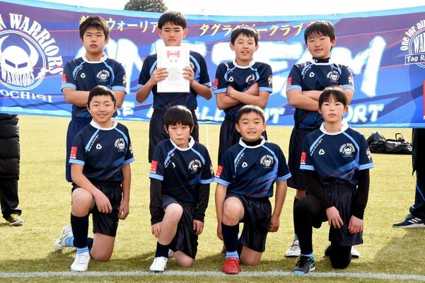 カップトーナメント優勝の新田ウォーリアーズ