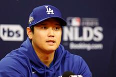 先発の大谷「挑戦する気持ちで」
