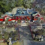 足利織姫神社、ＶＲモデルに　東京理科大と県測量設計業協会が市に寄贈
