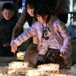 宇都宮で追悼の灯火　東日本大震災から13年　能登半島へのキャンドルアー…