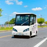 芳賀町で「グリーンスローモビリティ」テスト走行スタート　ホンダと共同研…