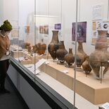 佐野の遺跡から出土、春の企画展で展示　埴輪など70点以上、パネル展示で…