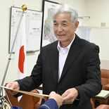 道路脇に「足がもつれて転んだ」高齢者　保護した男性に感謝状　那須塩原署