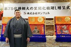 大の里「不動明王」へ優勝の決意