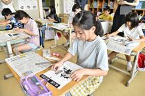 【新聞塾がやって来た！】下野・細谷小
