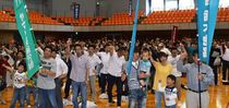 雇用安定、労働者保護訴え／鹿沼で県メーデー大会
