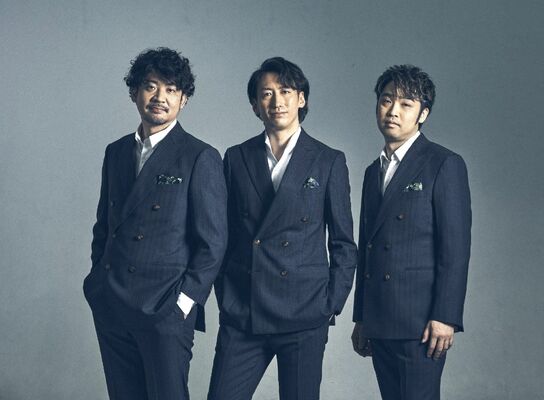 オペラ・ユニット「カントキューブ」の高橋、後藤、隠岐（左から）