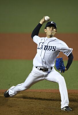 2019年６月４日の広島戦で先発し、７回４失点だった今井＝メットライフドーム