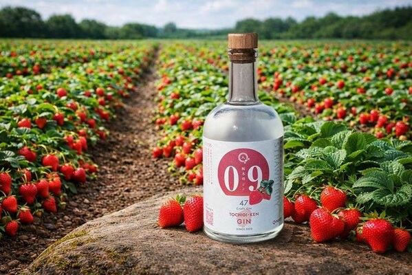 とちあいかをフレーバーに使ったクラフトジン「栃木県ジン」